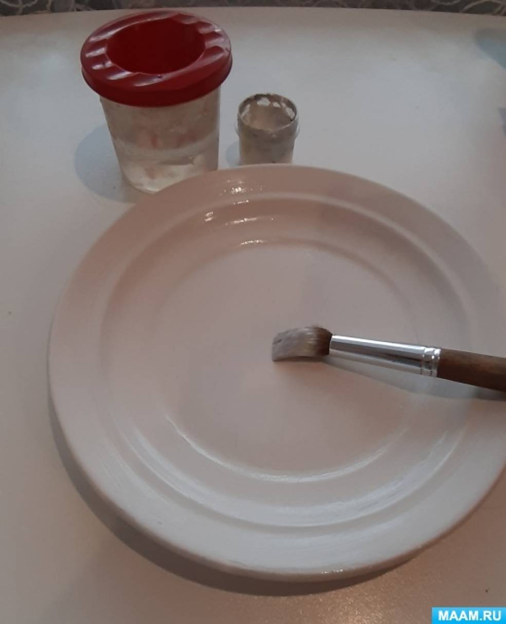 Как сделать тарелку из глины
