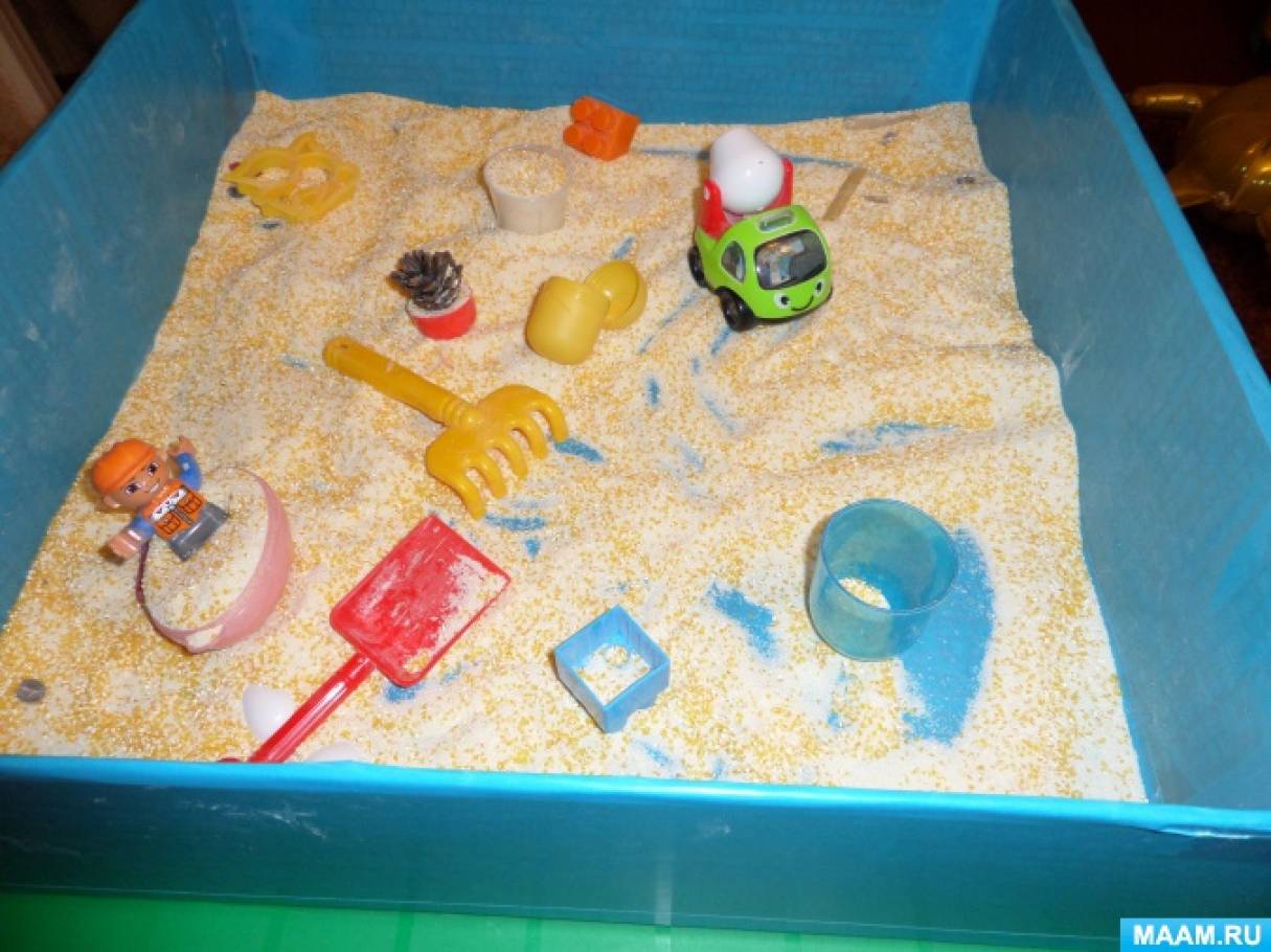 Как сделать детскую песочницу за 30 минут?
