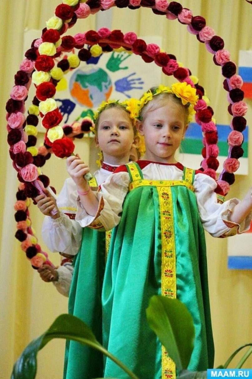 Сценарий праздника национальных культур и традиций «Дружат дети на планете»