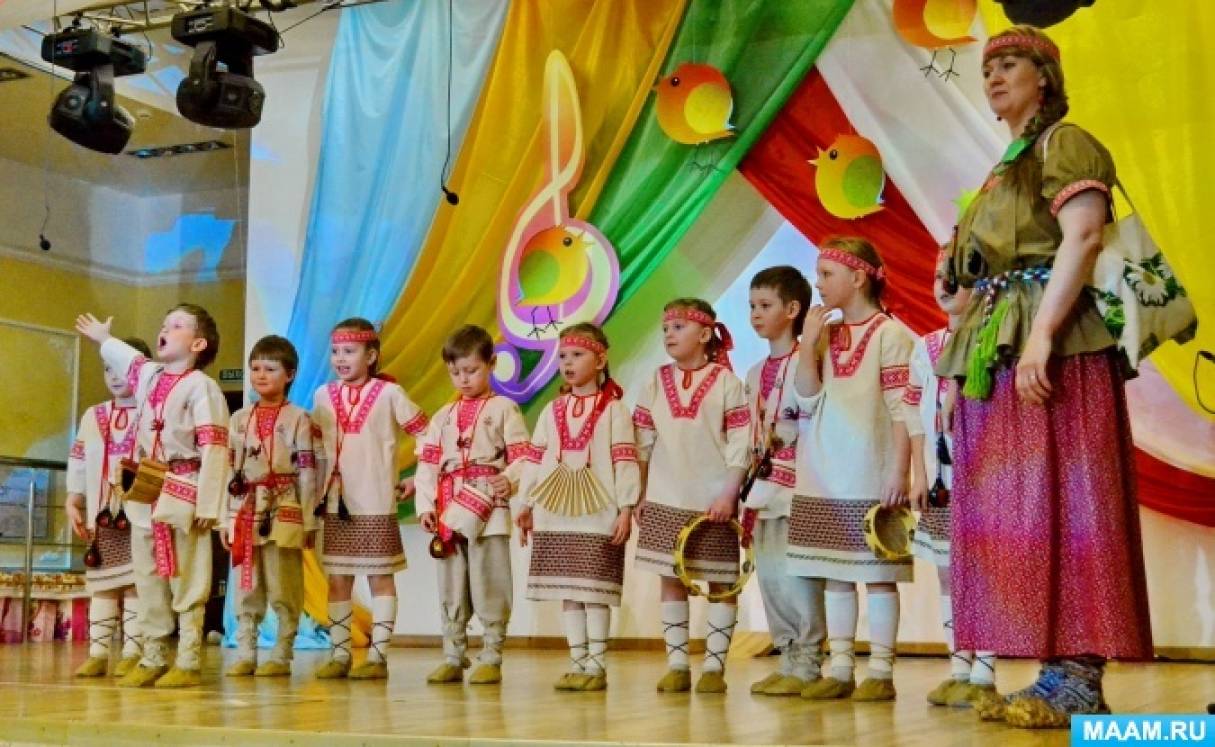 Сценарий фольклорного обрядового праздника «Святки» для детей старшей и подготовительной группы