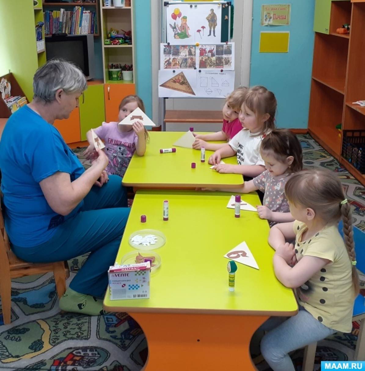 Комплексное занятие в разновозрастной группе «Города-герои Великой  Отечественной войны. Солдатский треугольник» (16 фото). Воспитателям  детских садов, школьным учителям и педагогам - Маам.ру