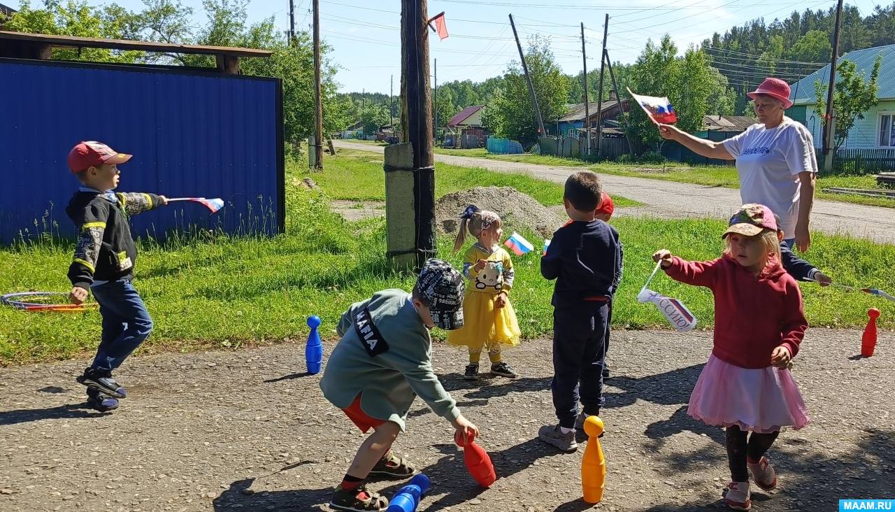 Фотоотчёт о тематическом праздничном дне «Наша Родина — Россия» в  разновозрастной группе (14 фото). Воспитателям детских садов, школьным  учителям и педагогам - Маам.ру