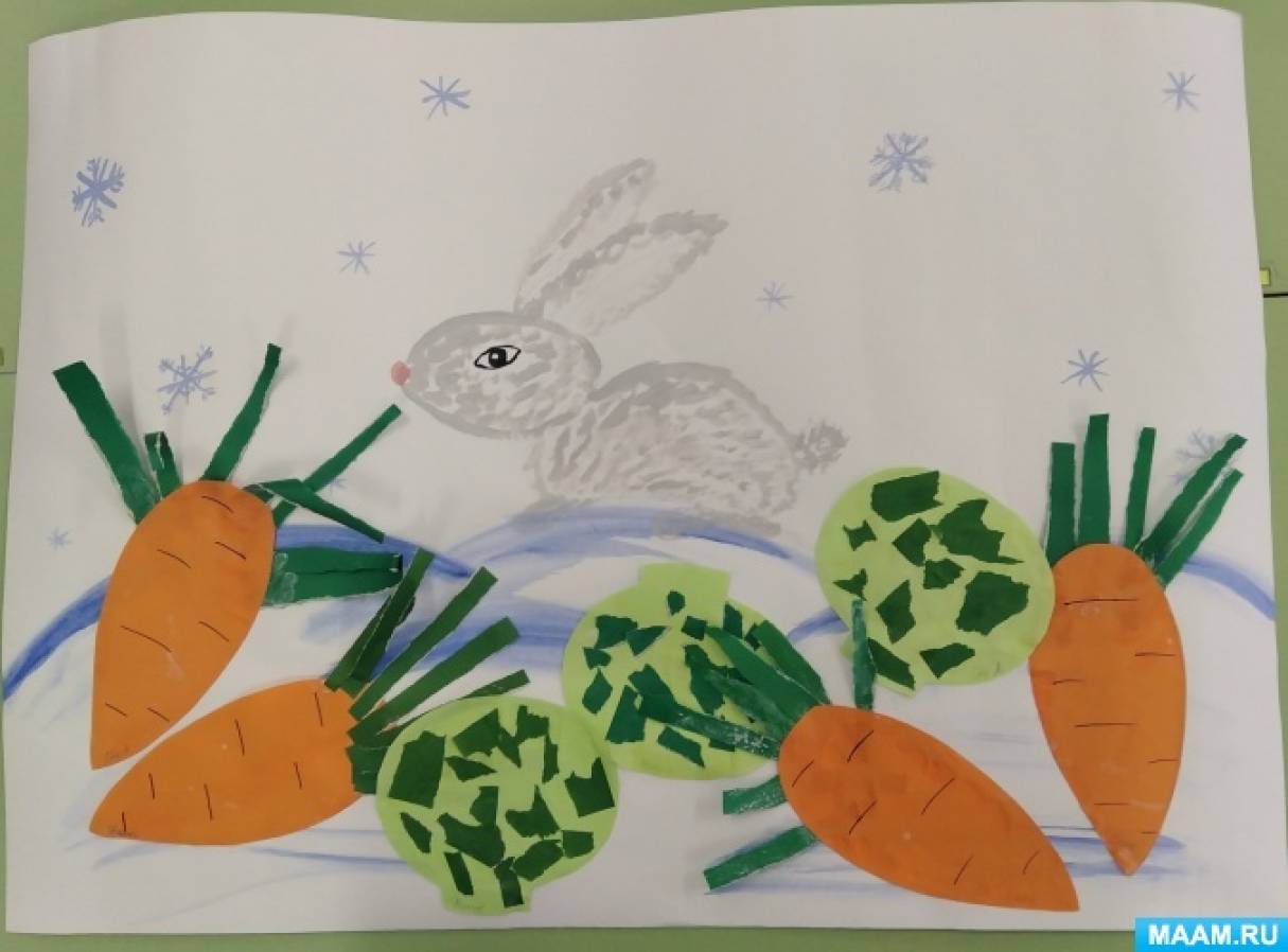 Раскраска заяц с морковкой для детей - 55 фото