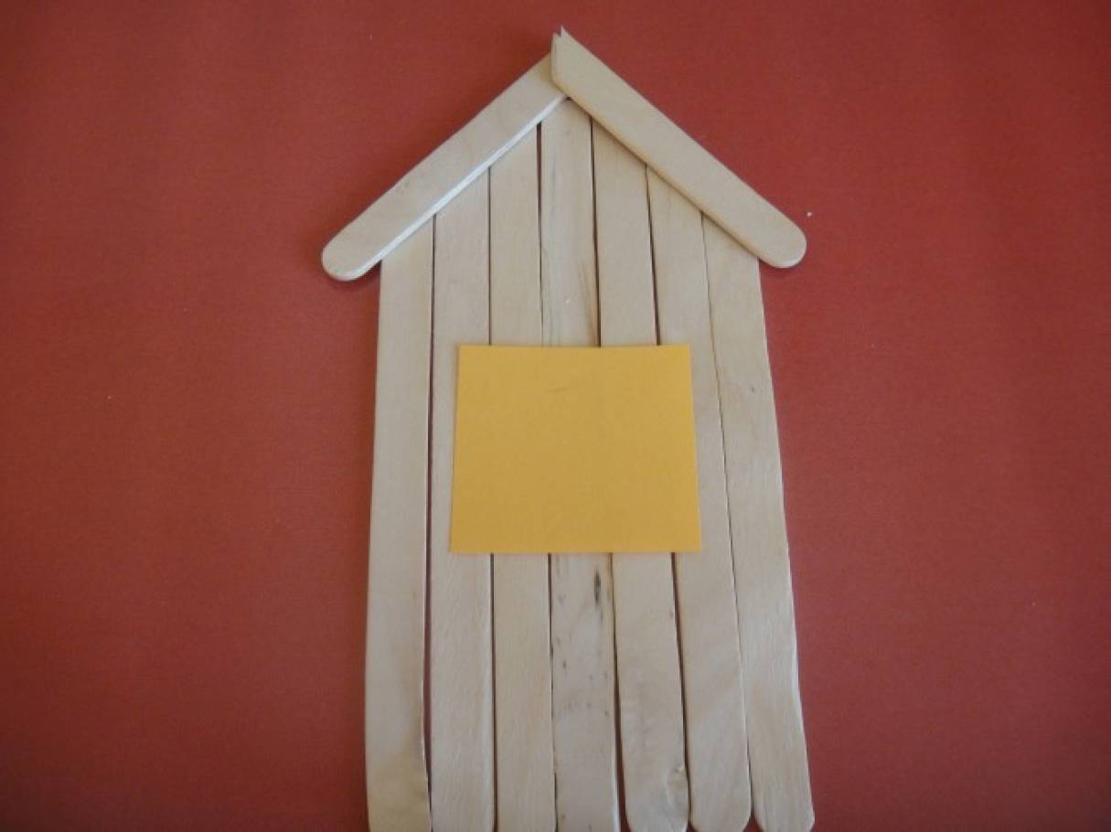 DIY Миниатюрный домик своими руками / Поделка из картона