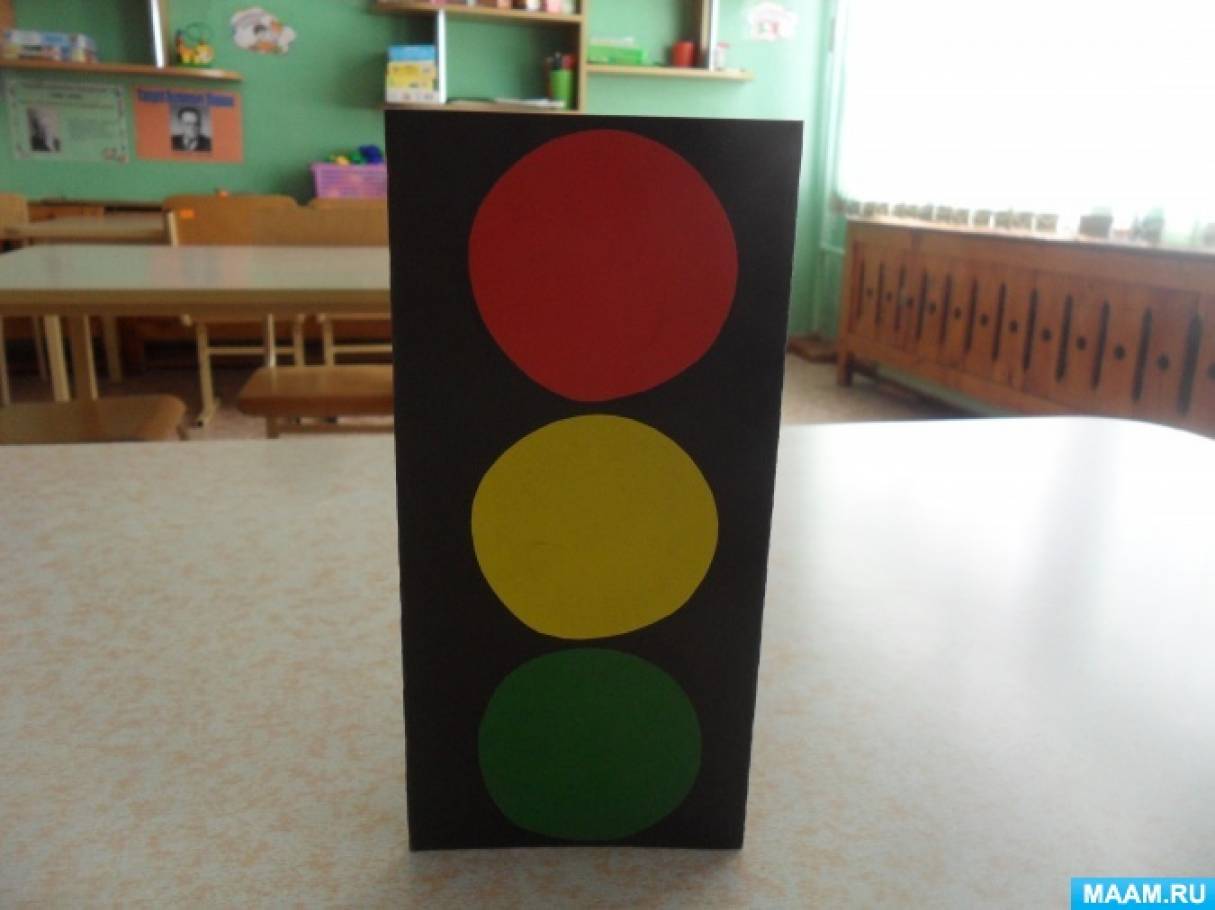 Поделка светофор в детский сад своими руками - фото и картинки: 67 штук