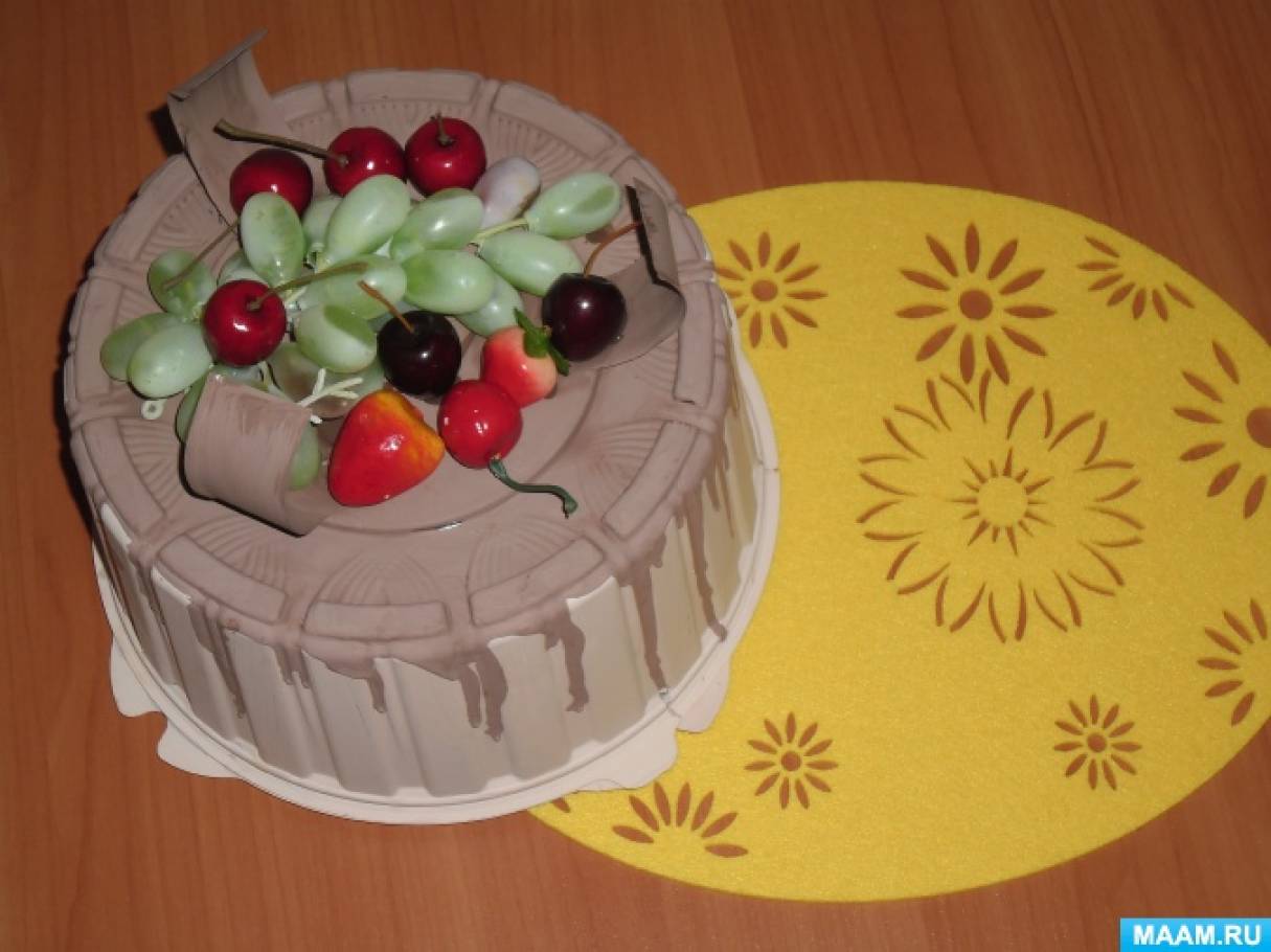 Торт с пожеланиями на день рождения - 66 фото
