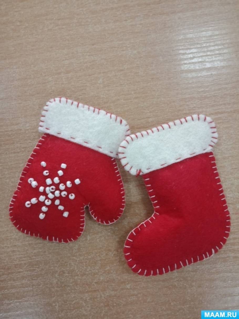 Рождественский носок для подарков своими руками - 84 фото
