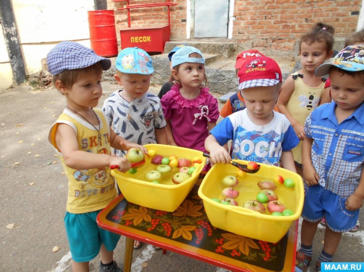 Яблочный спас в детском саду