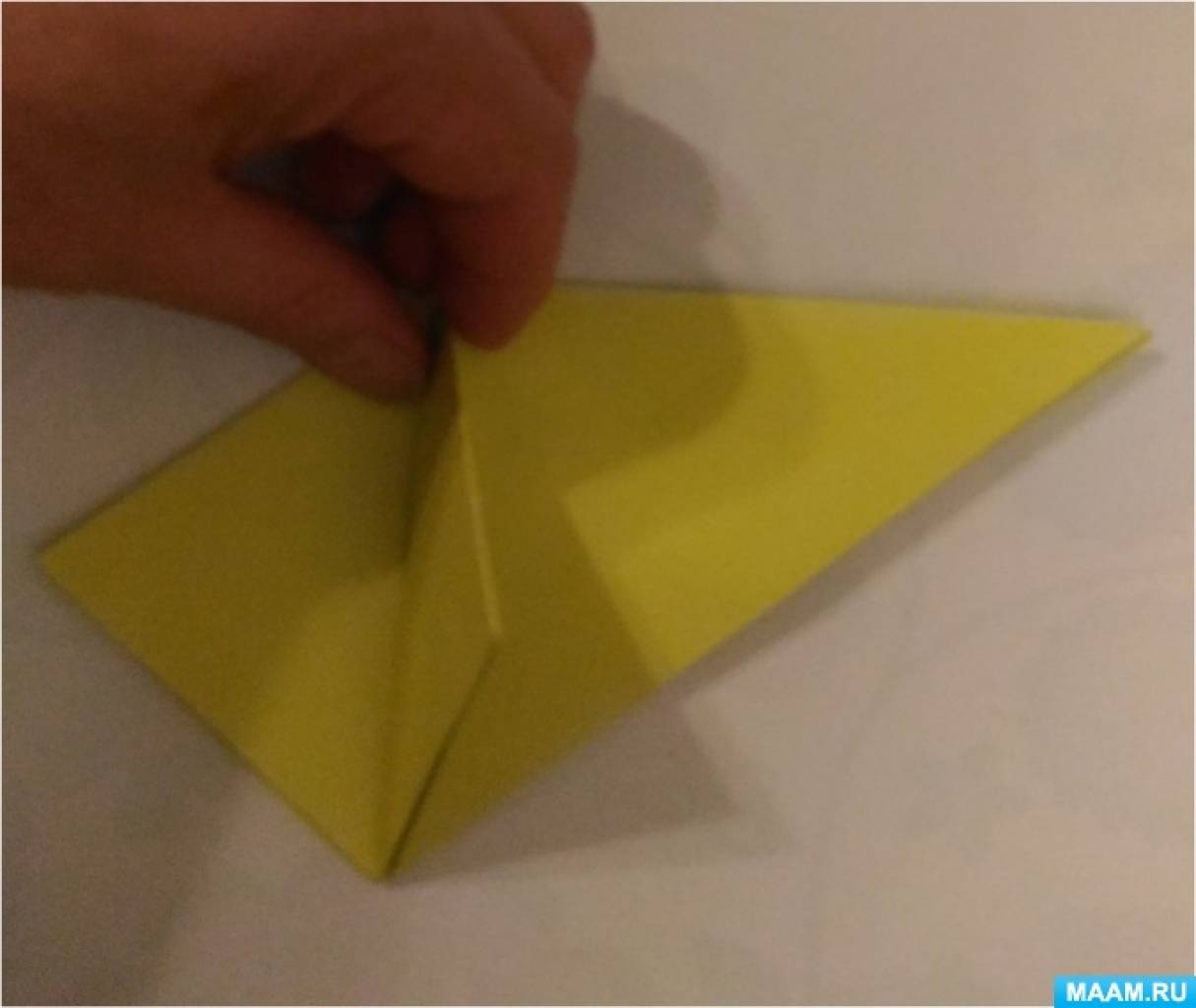 Коробка из бумаги. Схема оригами