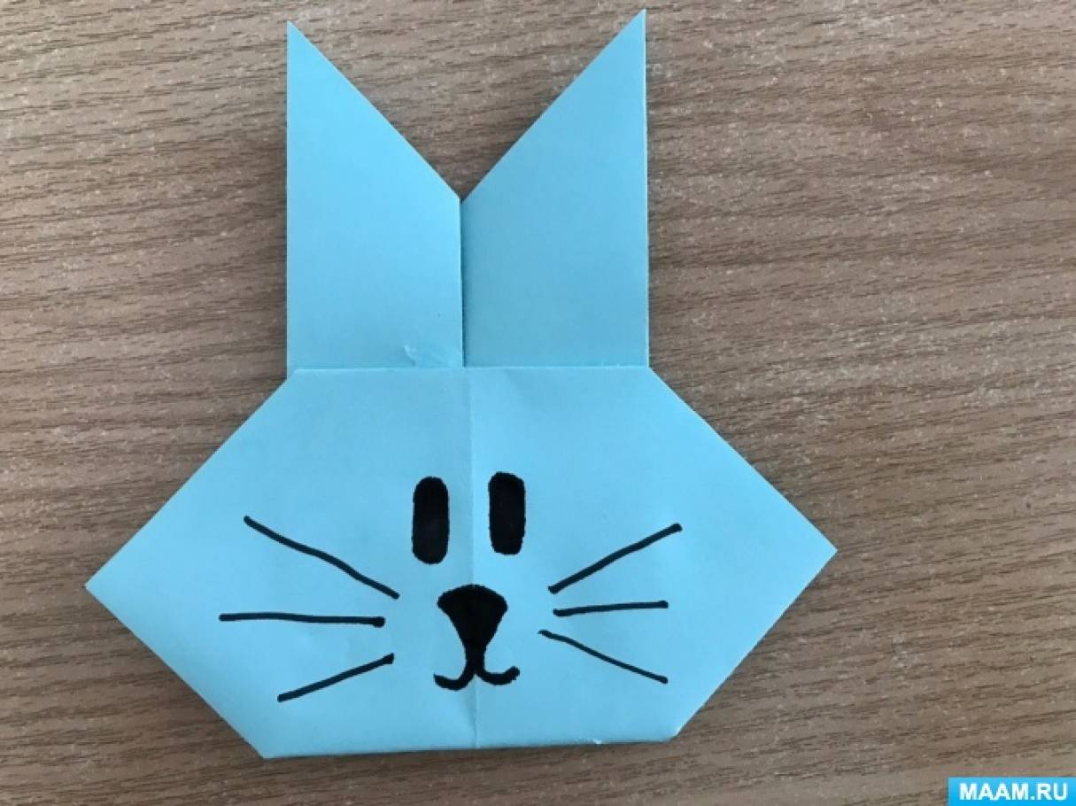 Оригами заяц (76 фото): пошаговый мастер-класс как собрать бумажного зайца