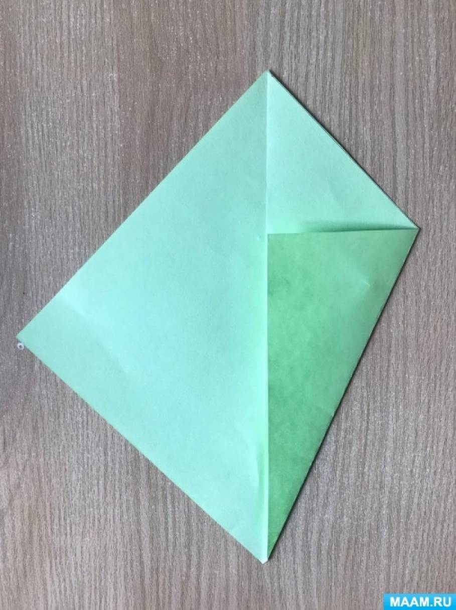 Как сделать тюльпан оригами пошаговая инструкция | Поделки из бумаги для детей