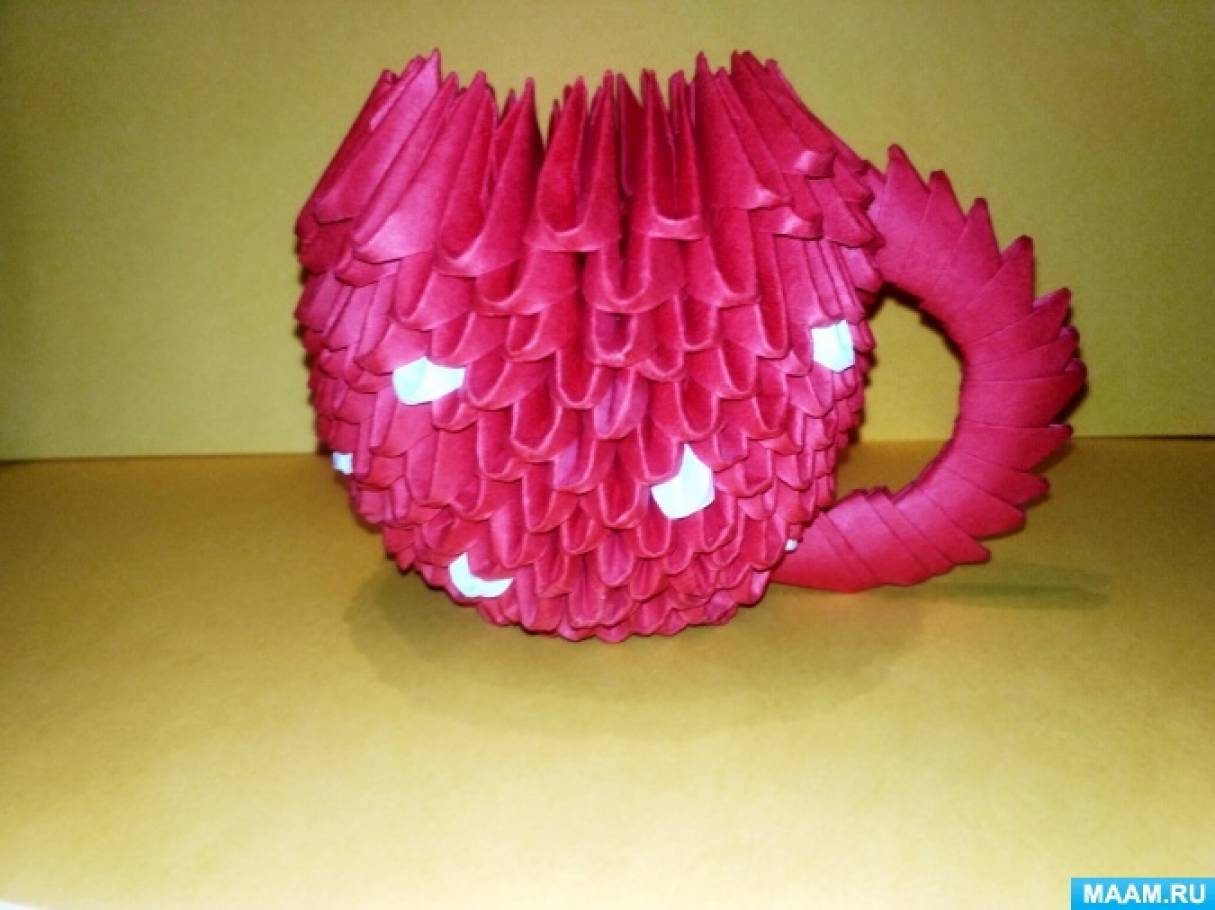 Модульное оригами чайник/3D Modular origami teapot | Origami patterns, Origami, 3d origami