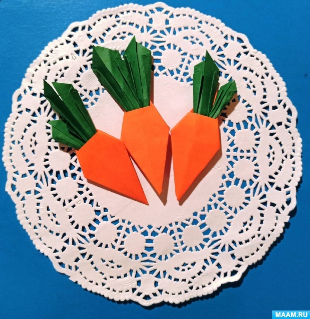 Как сшить морковку из ткани