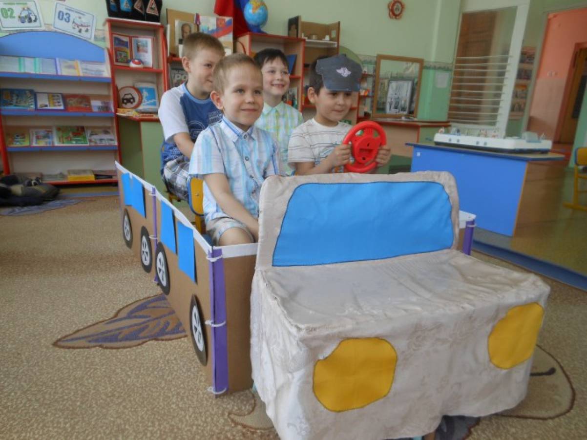 Машина времени в детском саду своими руками фото