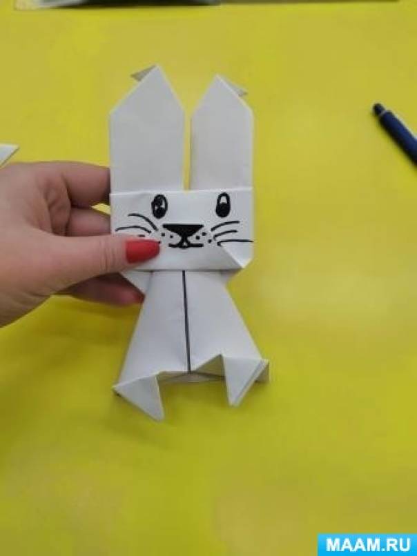 ORIGAMI Paper RABBIT. ОРИГАМИ ЗАЙЧИК ИЗ БУМАГИ!