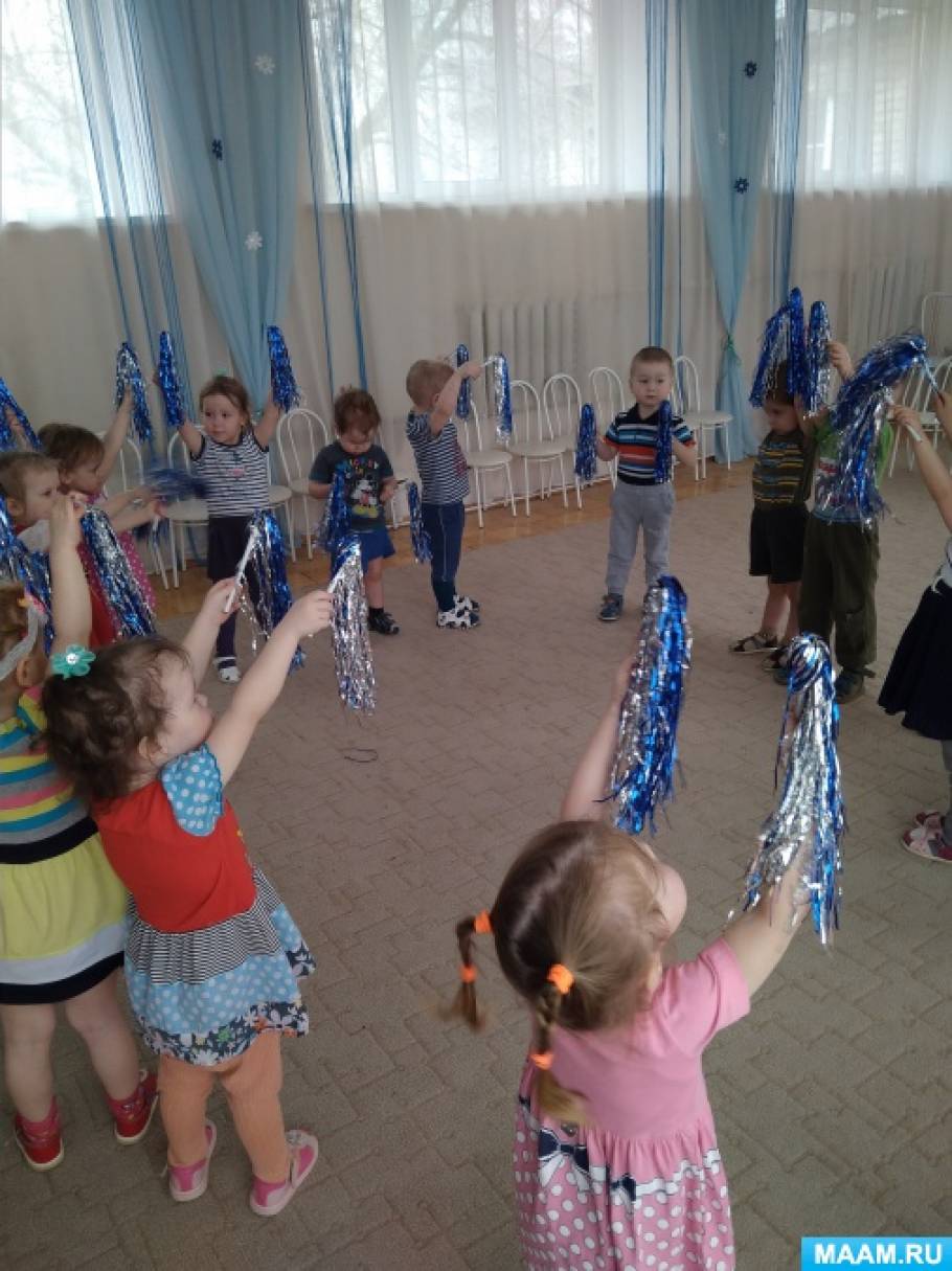 Как сделать султанчики на палочке для танцев, на Новый год, в детский сад?