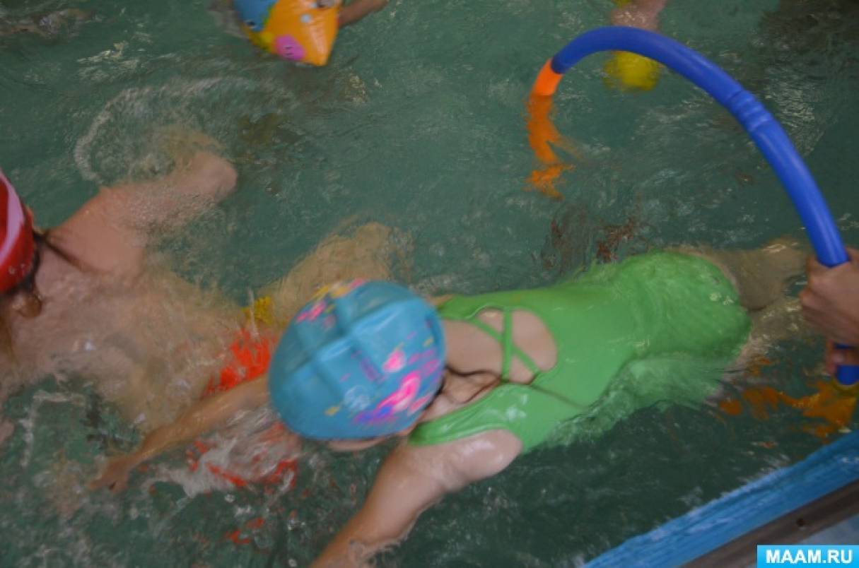 Занятия в бассейне ребенок 4 года