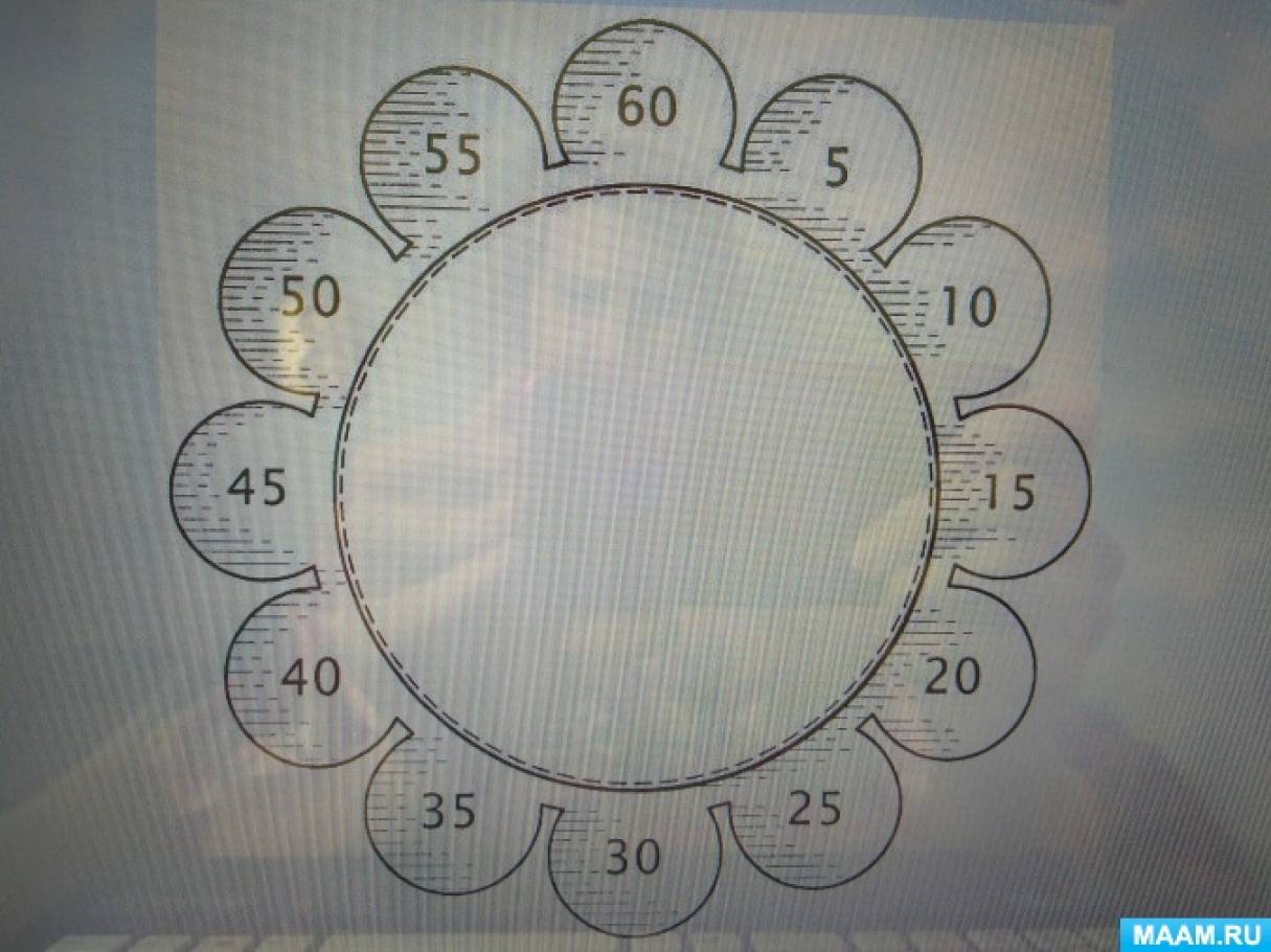 Мастер-класс по изготовлению математической игры «Часы» (6 фото).  Воспитателям детских садов, школьным учителям и педагогам - Маам.ру