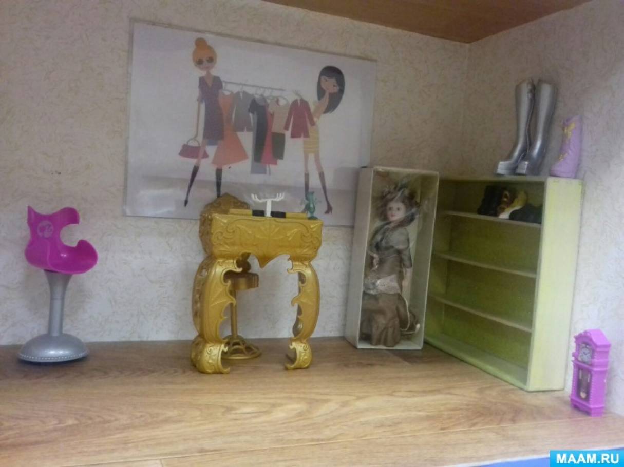 Моя фанерная кукольная мебель. Домик для кукол своими руками.(Ссылки на посты)