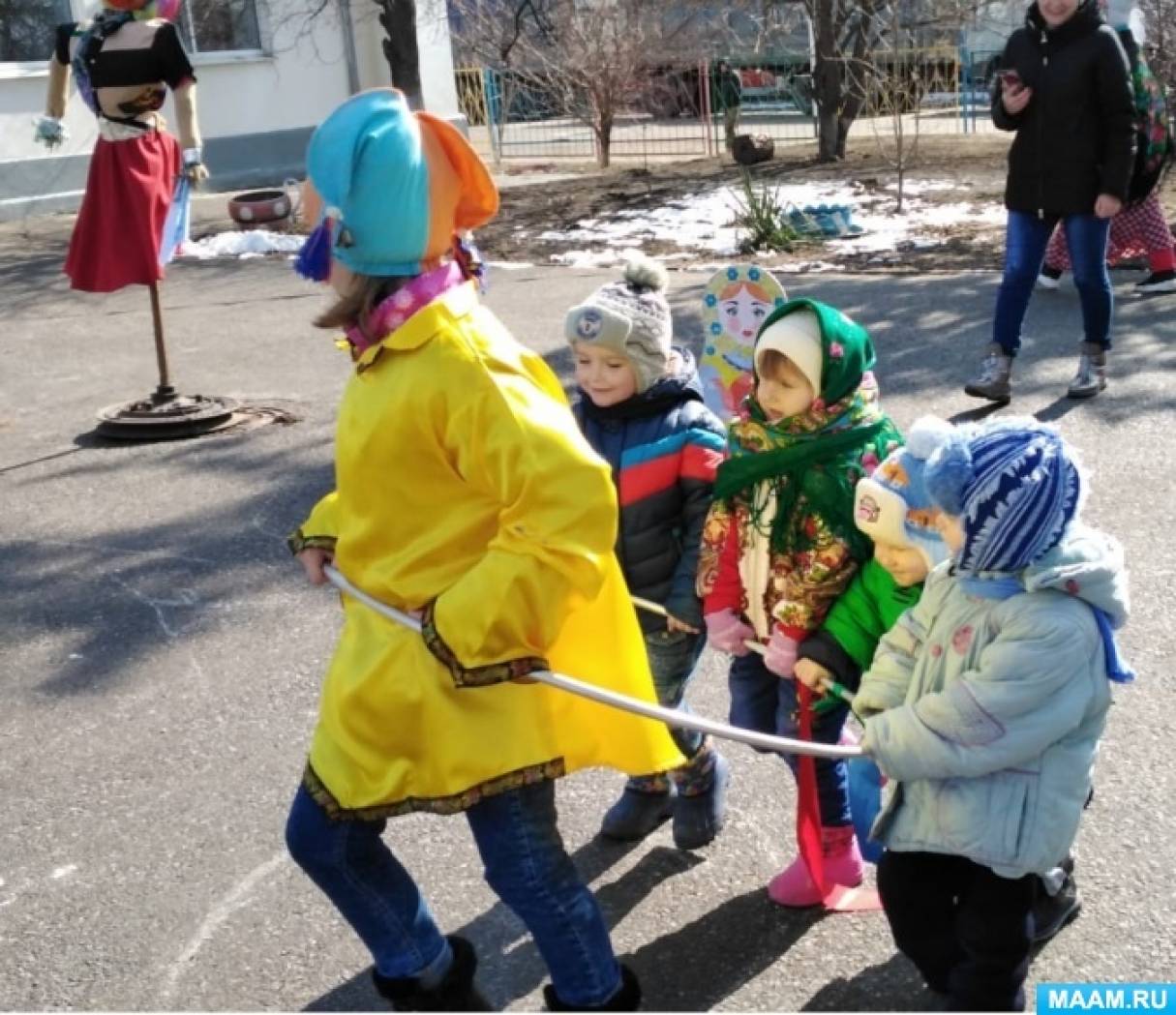 Сценарий масленицы на улице с бабой ягой