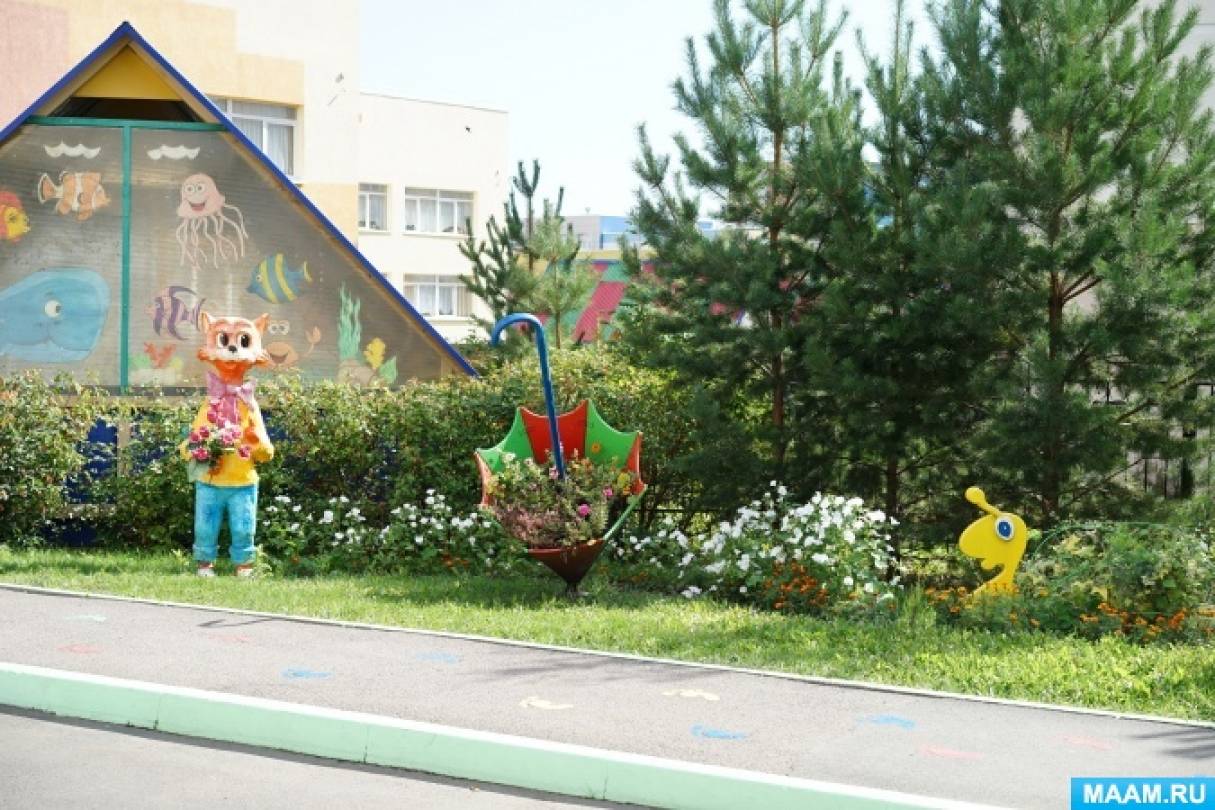 Ландшафтный дизайн детского сада (67 фото)