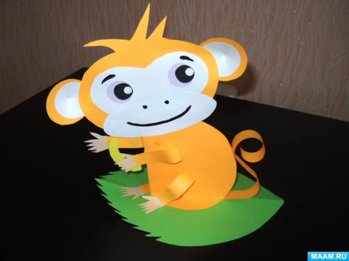 Символ 2016 года: обезьянка из фетра своими руками