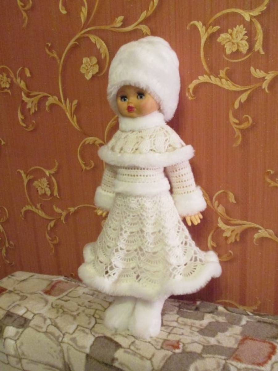Текстильная кукла Снегурочка - мастер-класс