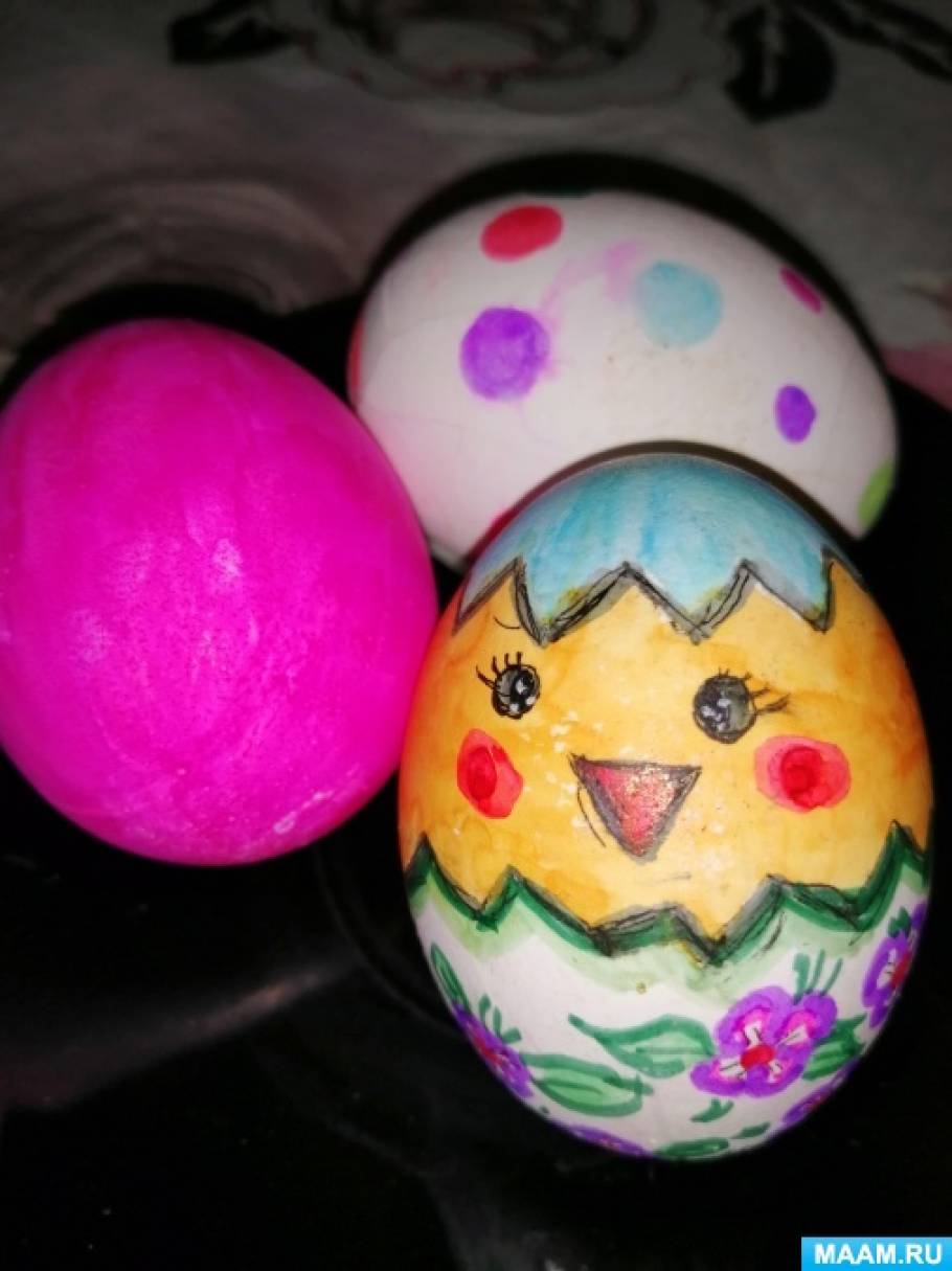 Фото по запросу Причудливые рисунки яйцах
