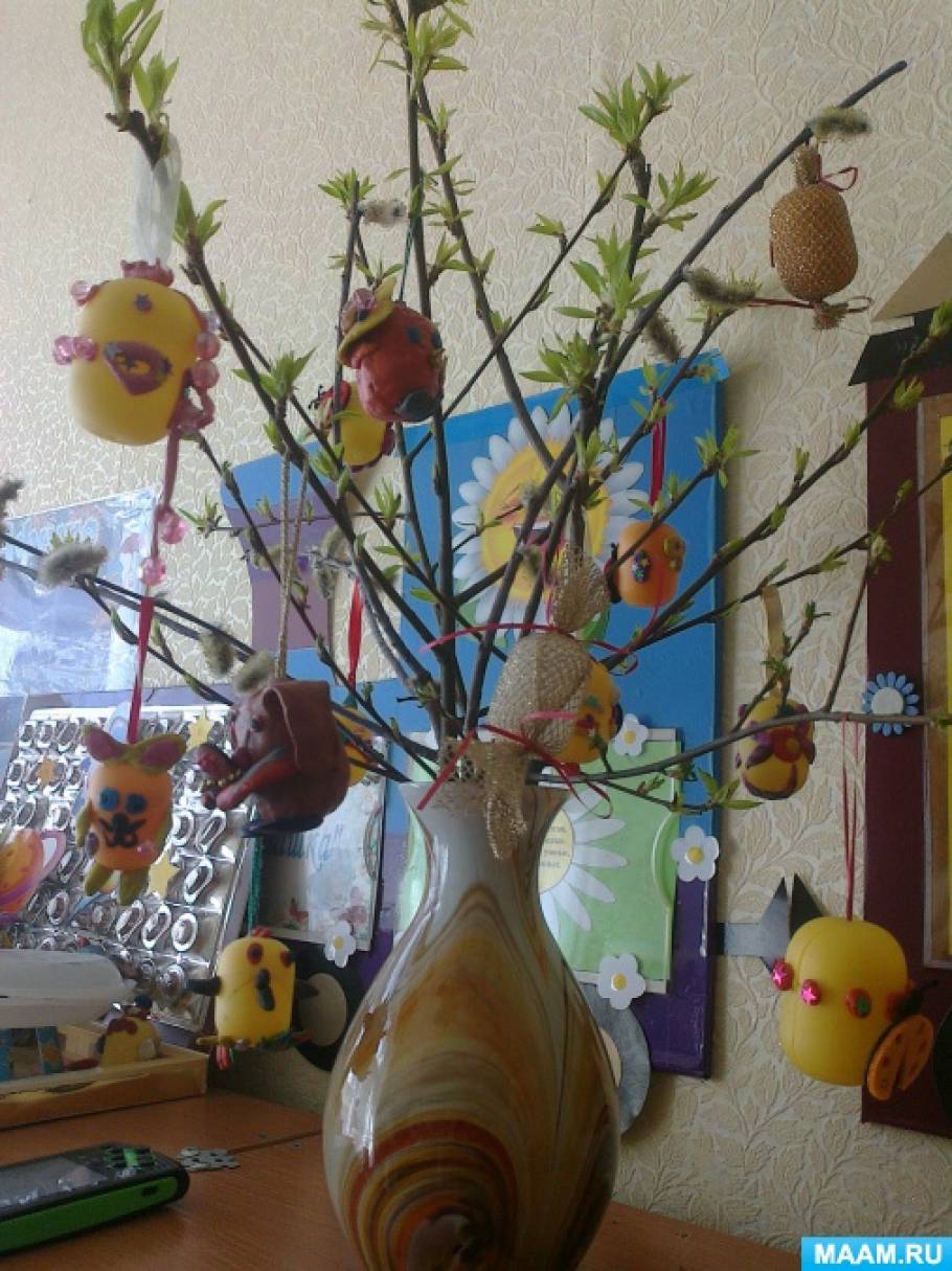 Пасхальное дерево – старинный символ Светлого Воскресения и оригинальный декор