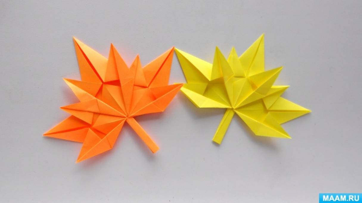Модульное оригами из треугольников