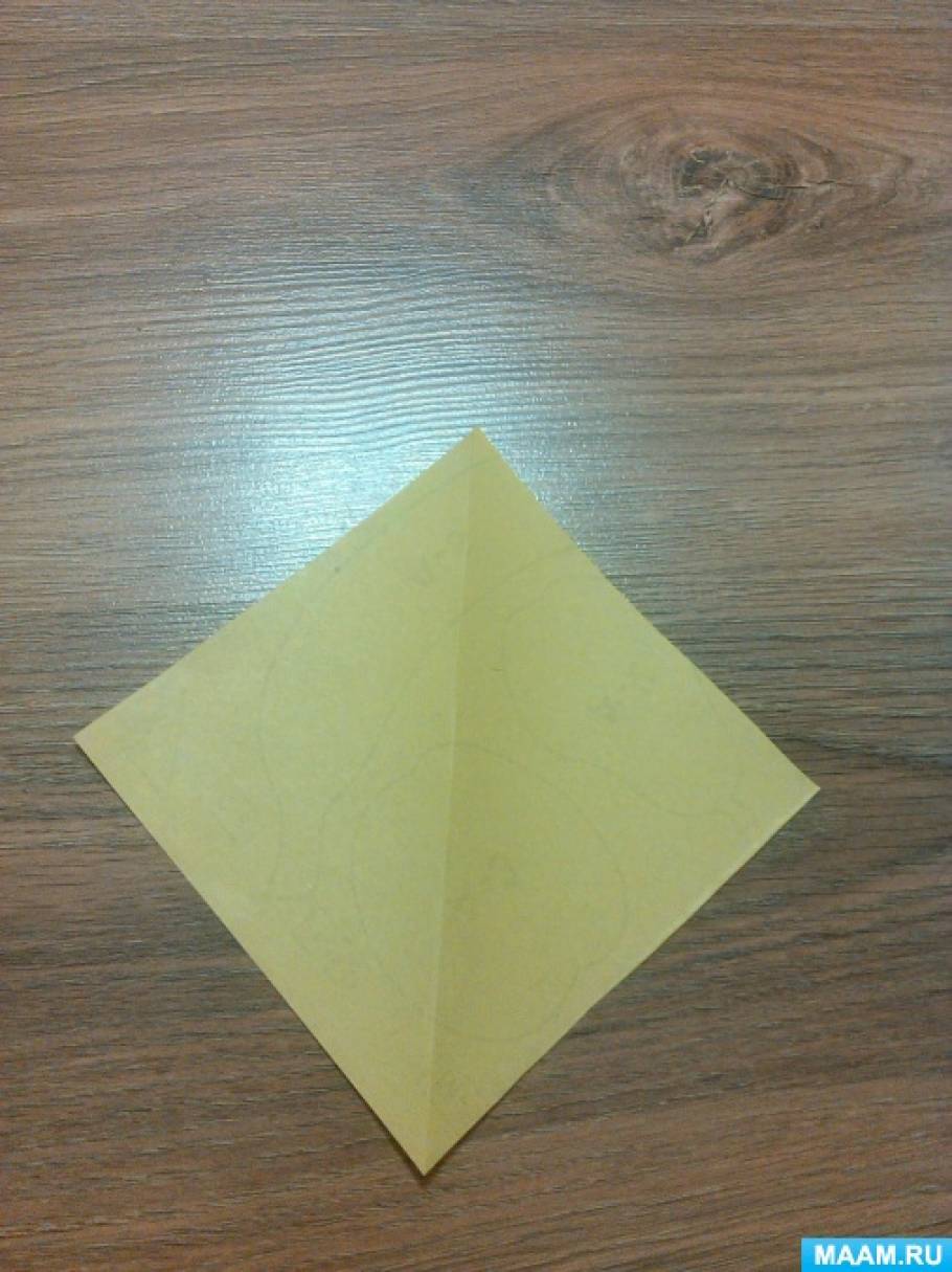 Поделки на праздники Галстук к 7 мая схема оригами