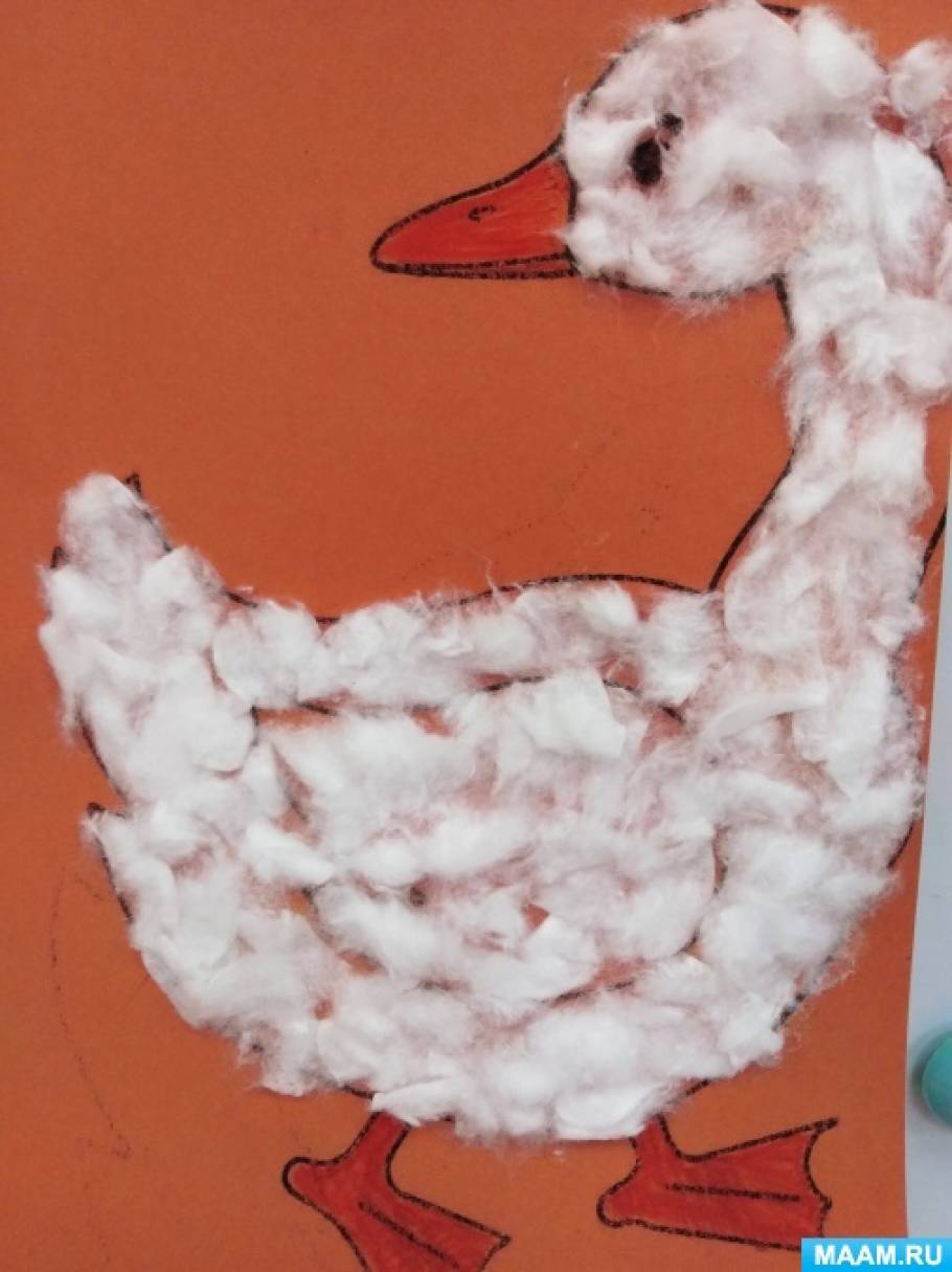 Гуси лебеди рисунок поэтапно (42 фото)