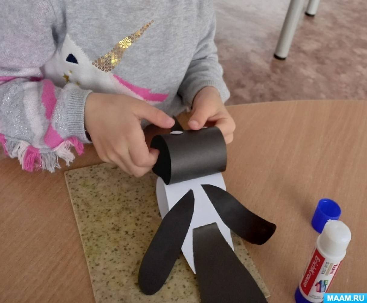 Оригами Сорока Воровка из бумаги ❀ Движущиеся оригами своими руками