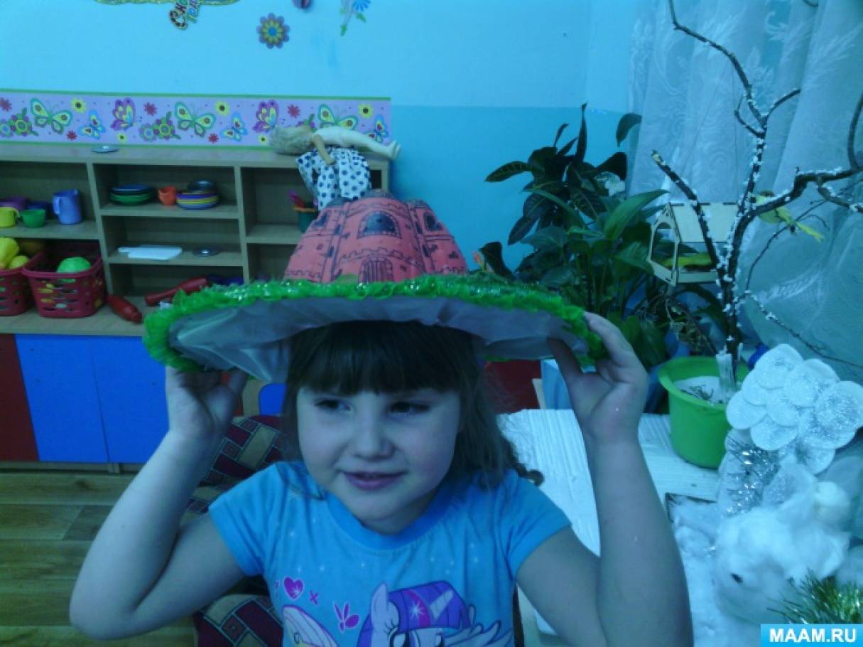 Детская шляпка своими руками