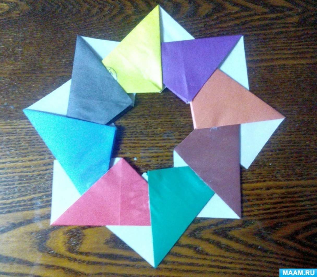 Корзинка в технике модульное оригами. Мастер-класс с пошаговыми фото