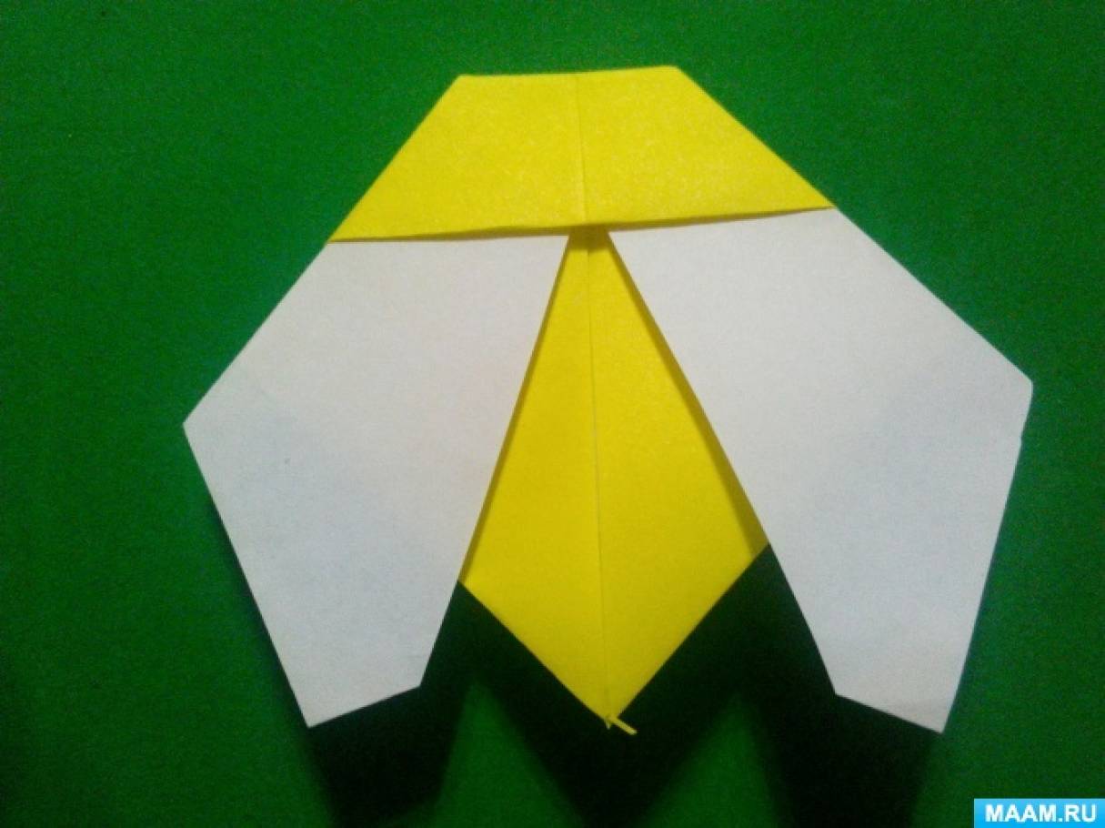 Модульное оригами Мастер класс ПЧЕЛА (оса)