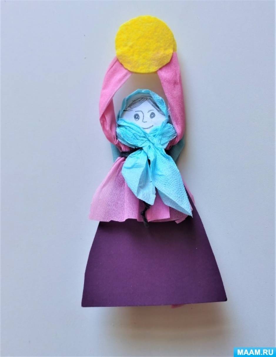 Кукла-оберег на счастье: для детей прошел мастер-класс