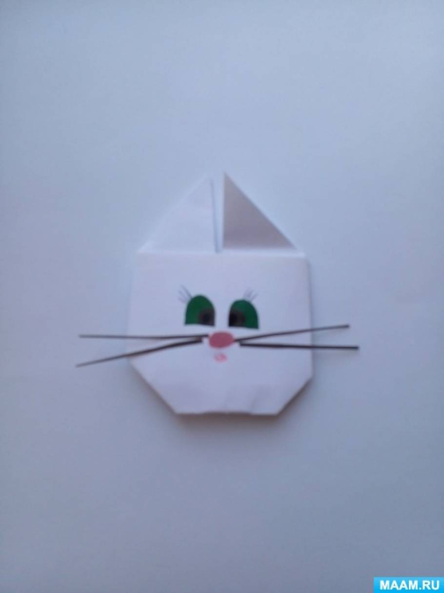 Оригами маска заяц (41 фото)