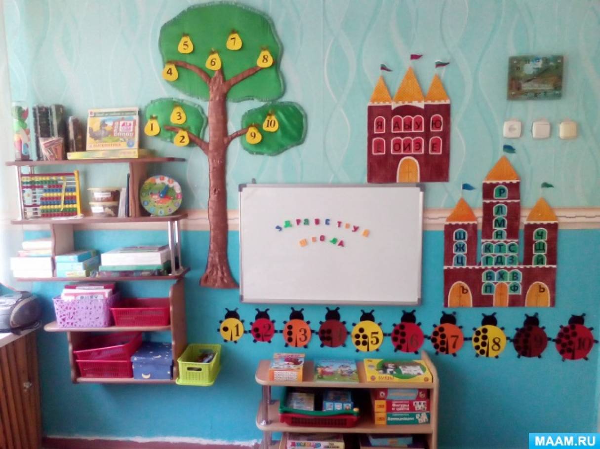 Интерьеры групповых комнат в детских садах