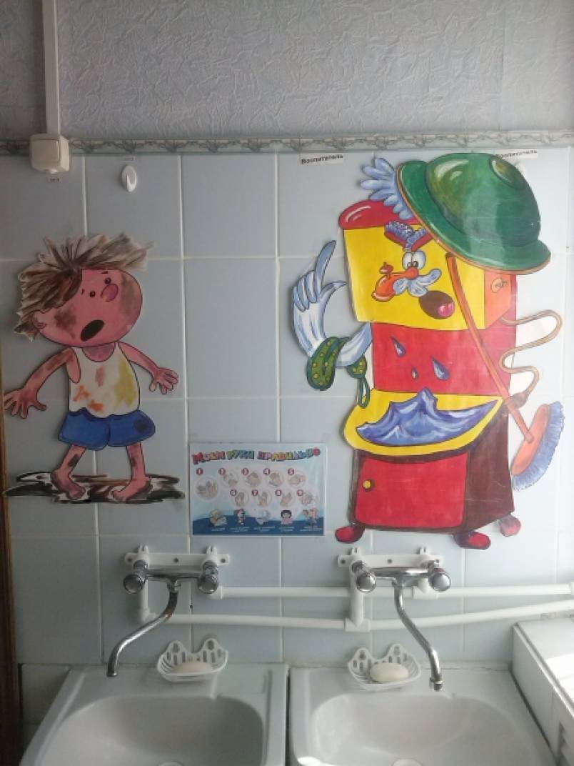 Оформление умывальной комнаты в детском саду (70 фото)