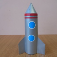 Ракета из пластиковой бутылки своими руками для детей в детский сад. Мастер-класс с пошаговыми фото