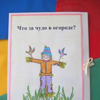 Изготовление тематических пособий своими руками. Лэпбук «Что за чудо в огороде!»