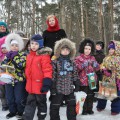 Экскурсия в зимний лес с детьми и родителями «Покорми птиц»