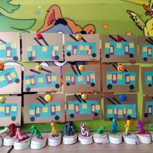 Конспект занятия по аппликации в старшей группе «Троллейбус»