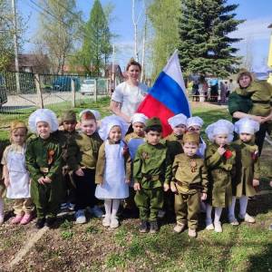 Фотоотчёт о проведении мероприятия «Парад Победы» в детском саду